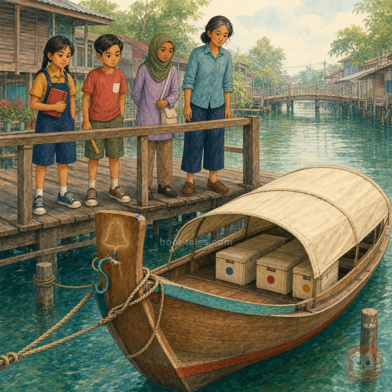 ชมรมนักสืบคลองบางกอก: ระฆังเรือที่หายไป