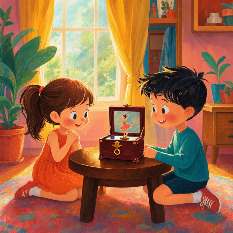 The Boy and the Broken Music Box