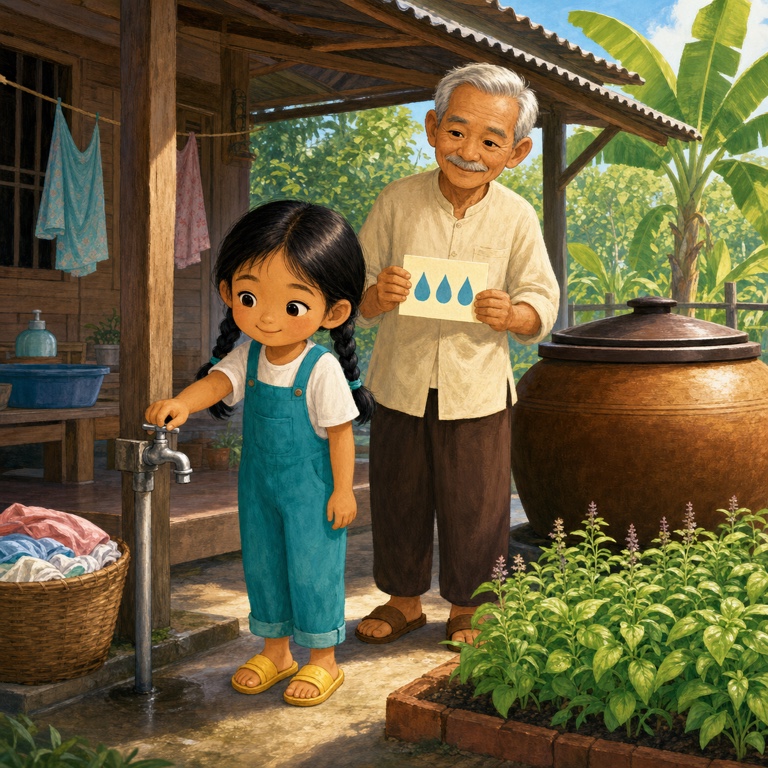 Maya and the Three Water Drops