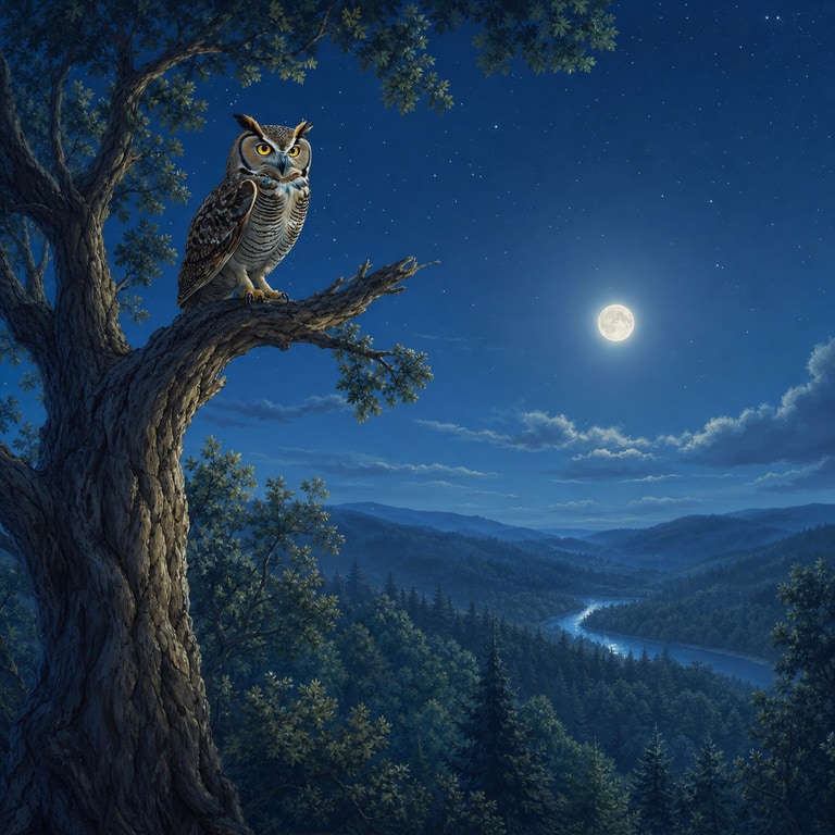 The Owl Who Watched Over the Night